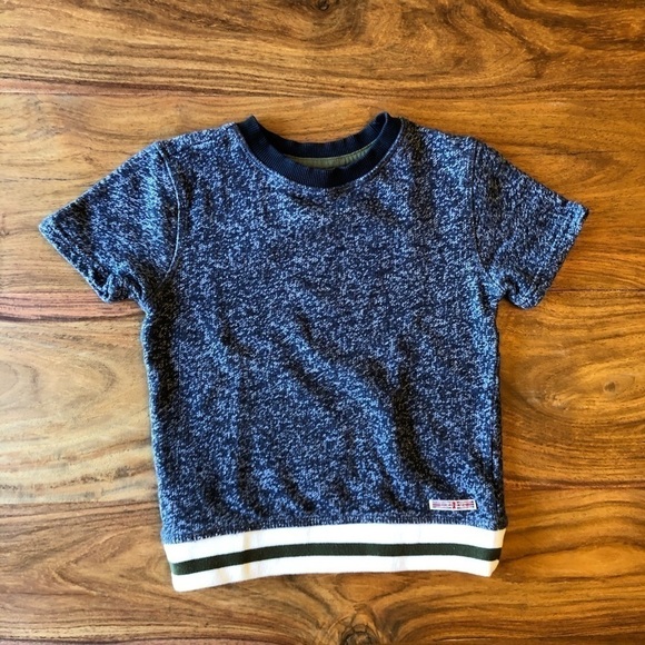 Hudson Navy Heather Sweat T-shirt & Green Shorts - Picture 2 of 13